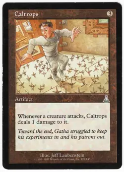 Caltrops 1999 Urza's Destiny Colorless Uncommon Artifact MTG LP AZ5 - Image 1