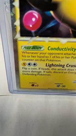 Pokemon TCG Ampharos (Prime) Ultra Rare Holofoil HeartGold SoulSilver 105/123 NM - Image 4