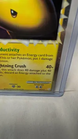 Pokemon TCG Ampharos (Prime) Ultra Rare Holofoil HeartGold SoulSilver 105/123 NM - Image 5