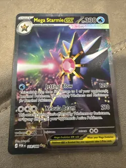 Pokemon TCG Perfect Order Mega Starmie Special Illustration Rare SIR 118/088 - Image 1