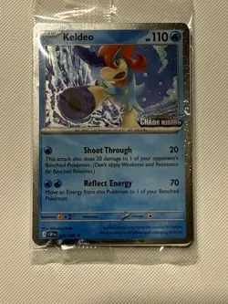 Keldeo 019/086 Chaos Rising STAMPED Promo Pokemon TCG NM+ Sealed - Image 3