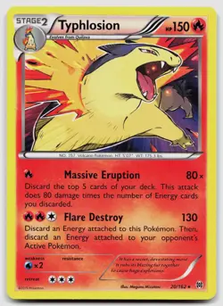 Typhlosion 20/162 BREAKthrough Holo Pokemon vLP - Image 1