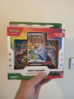 Pokemon First Partner Illustration Collection Series 1 Box NEW & SEALED - Image 1