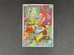 Pokemon TCG Minccino Illustration Rare 182/162 Temporal Forces Near Mint - Image 1