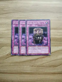 Yu-Gi-Oh! - Xing Zhen Hu 3X - Full Playset Of Cards - Image 1