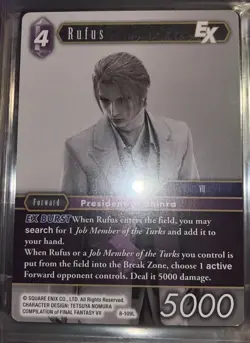 Rufus EX 8-109L M/NM Final Fantasy Trading Card Game FFTCG - Image 1