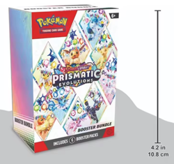 Pokemon Style/inspired Prismatic Evolutions Booster Bundle 60 RANDOM Cards - Image 1