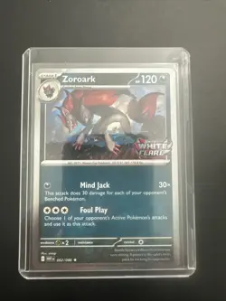Zoroark (White Flare Stamped) 062/086 Miscellaneous Cards & Products Holo - Image 1