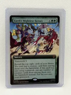 Earth's Mightiest Heroes FOIL (Extended Art) Marvel Super Heroes 0413 - Image 1