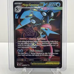 Pokemon TCG Mega Greninja Ex 100/86 Full Art Chaos Rising English NM - Image 1