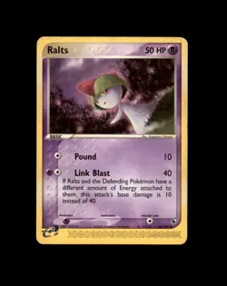 Ralts 68/109 Ruby and Sapphire Pokemon TCG - Image 1