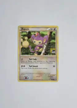 Pokemon Aipom SDCC San Diego Comic Con Stamped 43/95 Promo card 2010 - Image 1