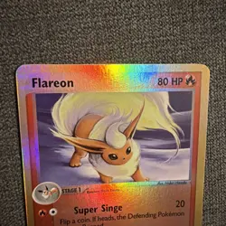 Pokemon TCG Flareon Reverse Holo 5/100 EX Sandstorm great condition. - Image 5