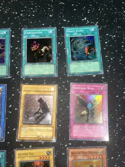 Vintage Yu-Gi-Oh! Cards - Lot Of 12 Holo Cards - All MP/HP - Image 3
