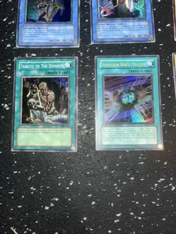 Vintage Yu-Gi-Oh! Cards - Lot Of 12 Holo Cards - All MP/HP - Image 4