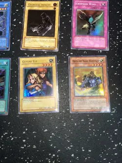 Vintage Yu-Gi-Oh! Cards - Lot Of 12 Holo Cards - All MP/HP - Image 5