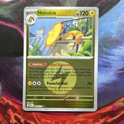 Pokemon TCG Heliolisk Ascended Heroes Energy Symbol Reverse Holo 064/217 - Image 1