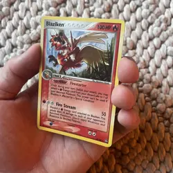 Blaziken 5/108 Holo Rare Power Keepers Pokemon LP - Image 4