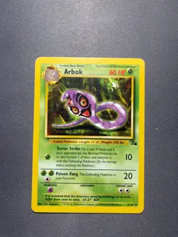 Pokemon TCG - Arbok - Fossil Unlimited - 31/62 - Wizards 1999-2000 - Image 5
