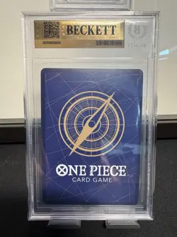 2025 ONE PIECE LEGACY OF MASTER #OP10-063 VINSMOKE SANJI TREASURE RARE BGS 9.5 - Image 2