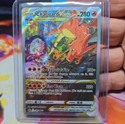 Pokemon TCG Charizard VSTAR SWSH262 Sword & Shield Promo Card Holo NM Condition - Image 1
