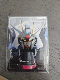 Gundam Card Game Resource Freedom Gundam C+ Newtype Rising GD01 R-008 Parallel - Image 1