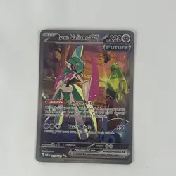 Pokemon TCG Iron Valiant EX Card 249/182 Paradox Rift SAR - Image 1