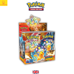 Pokemon Surging Sparks Booster Box Display 36 Packs English Card Sealed New SV08 - Image 1
