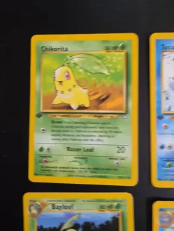 Pokemon Neo Genesis 1st Edition Johto Starter Evolution Lot 6 Cards LP - Image 2