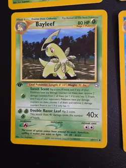 Pokemon Neo Genesis 1st Edition Johto Starter Evolution Lot 6 Cards LP - Image 5