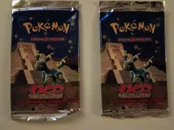 Lot Of 14 Pokemon Neo Genesis/Discovery EMPTY / PACK ART ONLY - Image 4