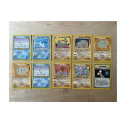 Pokemon TCG Neo Destiny 11 Card Lot Light Machamp, Machoke, Dewgong LP-MP - Image 1