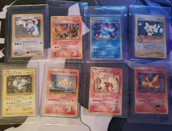 Vintage Japanese Pokemon Holo Lot NM-M - Blaine's Charizard / Lugia Neo Gym - Image 1