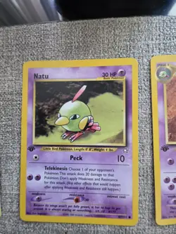 Pokemon Neo Genesis 1st Edition Lot 12 Cards 6 Complete Evolution Lines NM/LP - Image 4
