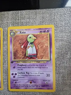 Pokemon Neo Genesis 1st Edition Lot 12 Cards 6 Complete Evolution Lines NM/LP - Image 5