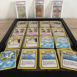16 Card Vintage Pokemon Neo Genesis Bundle Job Lot WOTC 2000 Near Mint - Image 1