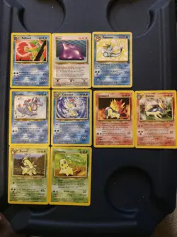 Pokemon TCG 39-Card Vintage 1999 Lot Neo Genesis/Discovery Vaporeon Ditto - Image 1