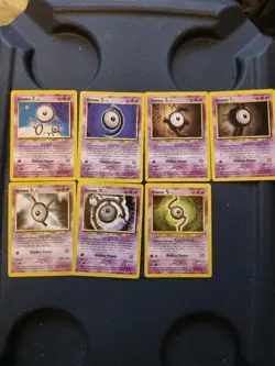 Pokemon TCG 39-Card Vintage 1999 Lot Neo Genesis/Discovery Vaporeon Ditto - Image 2