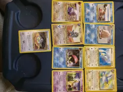 Pokemon TCG 39-Card Vintage 1999 Lot Neo Genesis/Discovery Vaporeon Ditto - Image 3