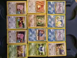 Pokemon TCG 39-Card Vintage 1999 Lot Neo Genesis/Discovery Vaporeon Ditto - Image 4