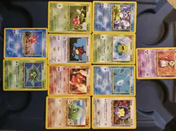 Pokemon TCG 39-Card Vintage 1999 Lot Neo Genesis/Discovery Vaporeon Ditto - Image 5