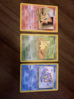 Pokemon TCG Neo Genesis Lot Of 27 Cards Incl totodile Cyndaquil Chikorita LP - Image 3