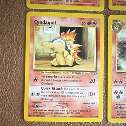 Pokemon TCG WOTC Neo Genesis Lot (4) Cyndaquil/Quilava Eng 2000 56/111 - Image 4