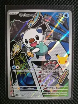 Pokemon FIRST PARTNER ILLUSTRATION SERIES 2 Unova Gen 5 SNIVY / TEPIG / OSHAWOTT - Image 5