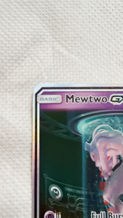 2017 Pokemon TCG Mewtwo GX 78/73 Full Art Shining Legends - Image 2