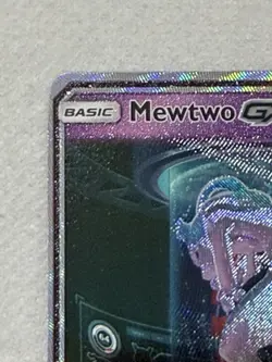 2017 Pokemon TCG Mewtwo GX 78/73 Full Art Shining Legends - Image 5