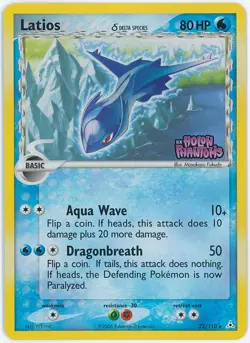 Latios 22/110 - EX Holon Phantoms - Pokemon Card TCG Holo - Image 1