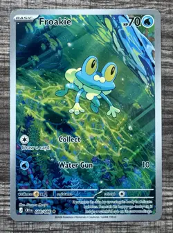 Pokemon Froakie 088/086 & Frogadier 89/86 & IR Illustration Rare Chaos Rising - Image 2