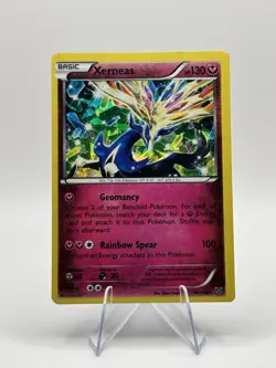 Xerneas 096/146 Deck Exclusives Cracked Ice Holo Pokemon TCG English 2014 - Image 1