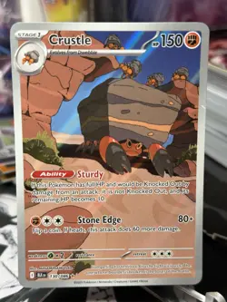 Crustle 130/086 – Illustration Rare SV: Black Bolt – Pokemon TCG - Image 1